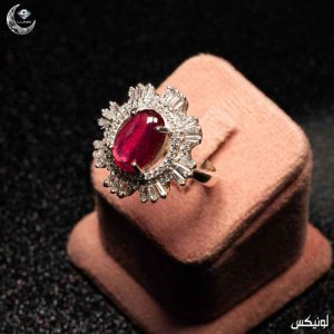 انگشتر یاقوت سرخ A12YR0102