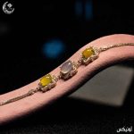 دستبند 2 عقیق D06A05 - تصویر 4