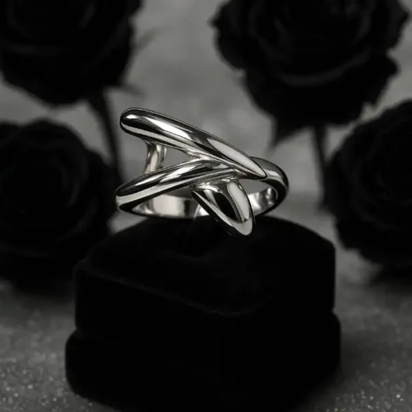 انگشتر-استیل-سیلور-ژوپینگ