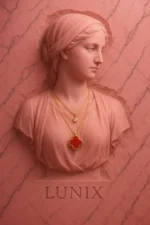 گردنبند-دولاین-ونکلیف-طلایی