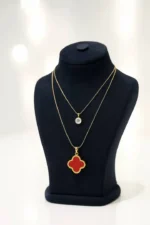 گردنبند-دولاین-ونکلیف-طلایی