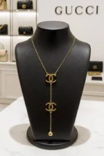 گردنبند-طلایی-استیل-گوچی