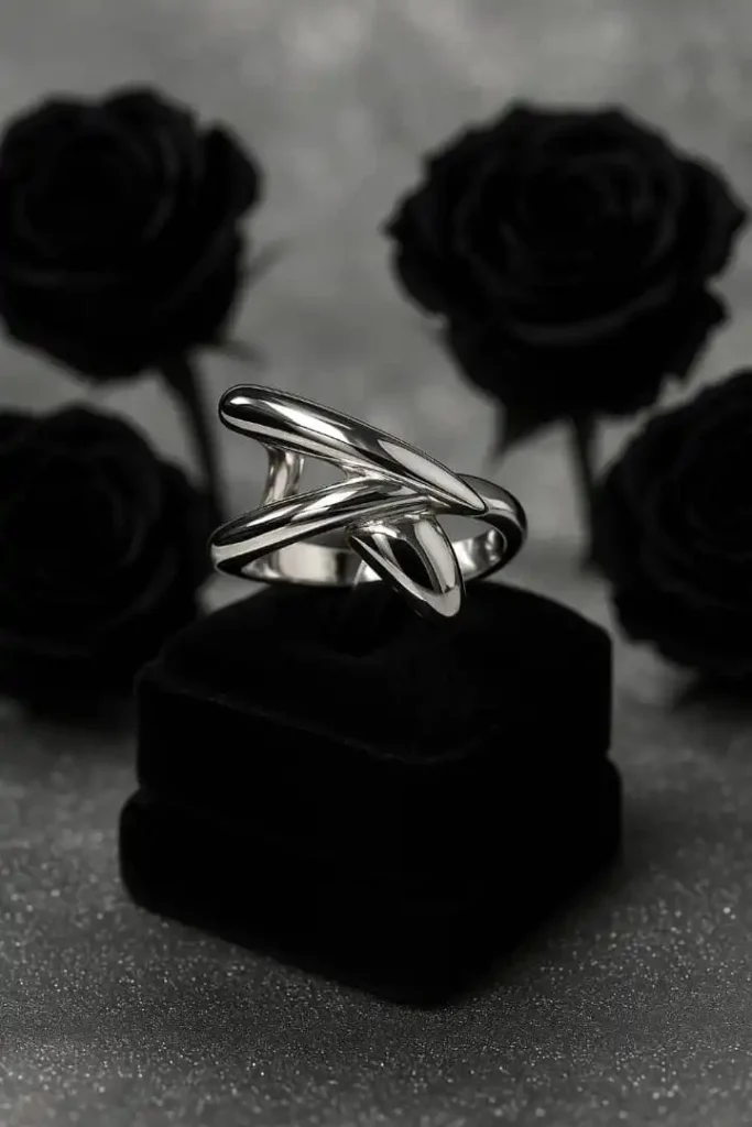 انگشتر-استیل-سیلور-ژوپینگ