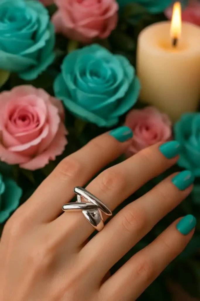 انگشتر-استیل-سیلور-ژوپینگ