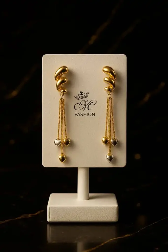 گوشواره-استیل-قلبی